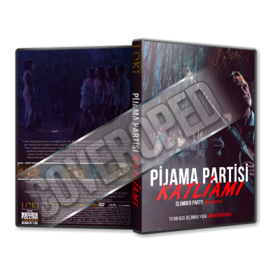 Slumber Party Massacre - 2021 Türkçe Dvd Cover Tasarımı